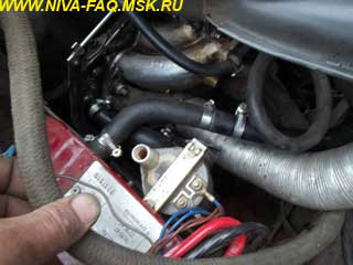 Кран отопителя 2108 - Lada 4x4 3D, 1,7 л, 2009 года поломка DRIVE2